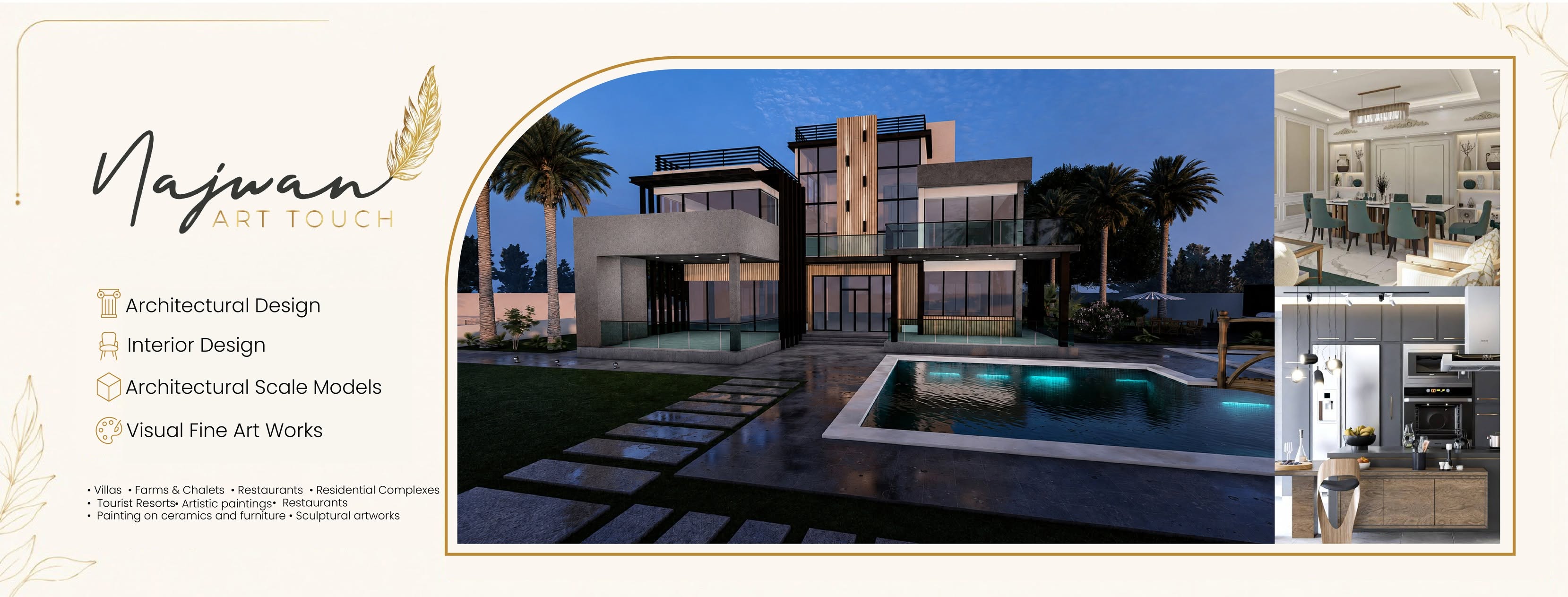 Najwan Art Touch services and specialties